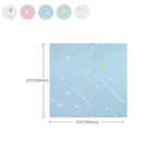 Contemporary Wall Ceiling Cartoon Print Peel and Stick Waterproof Wall Panel