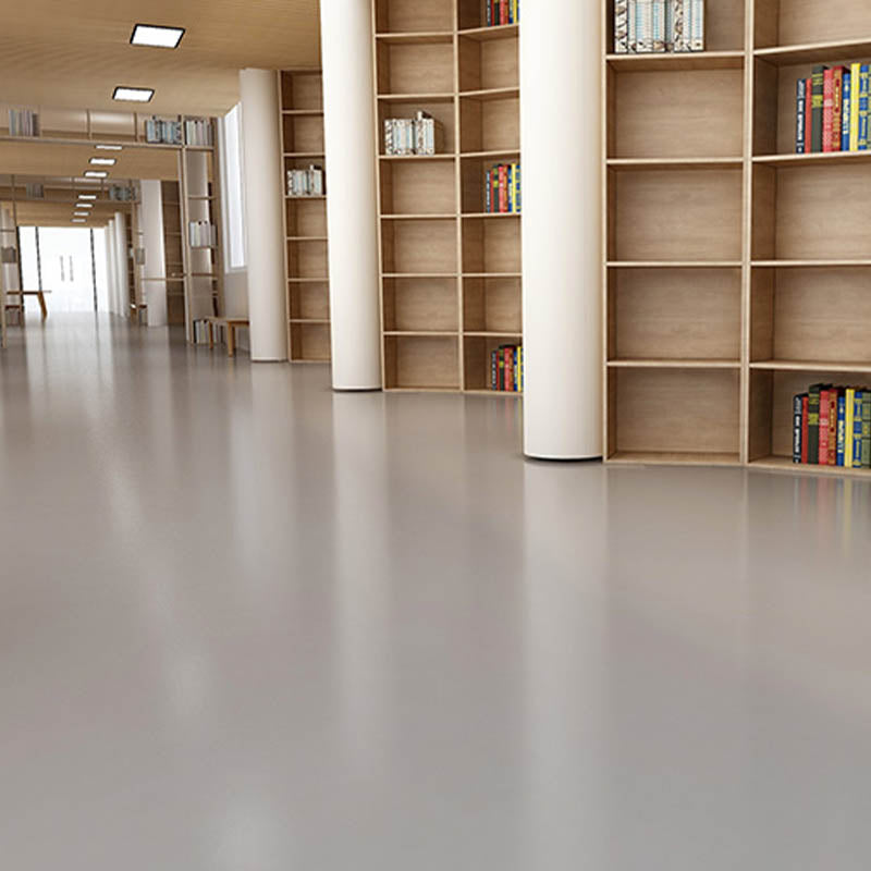 Modern Style PVC Floor Covering Pure Color Waterproof Fire-Resistant PVC Floor Covering