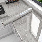 Modern Peel & Stick Field Tiles Plastic Wallpaper for Kitchen Backsplash