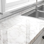 Modern Peel & Stick Field Tiles Plastic Wallpaper for Kitchen Backsplash