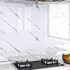 Modern Peel & Stick Field Tiles Plastic Wallpaper for Kitchen Backsplash