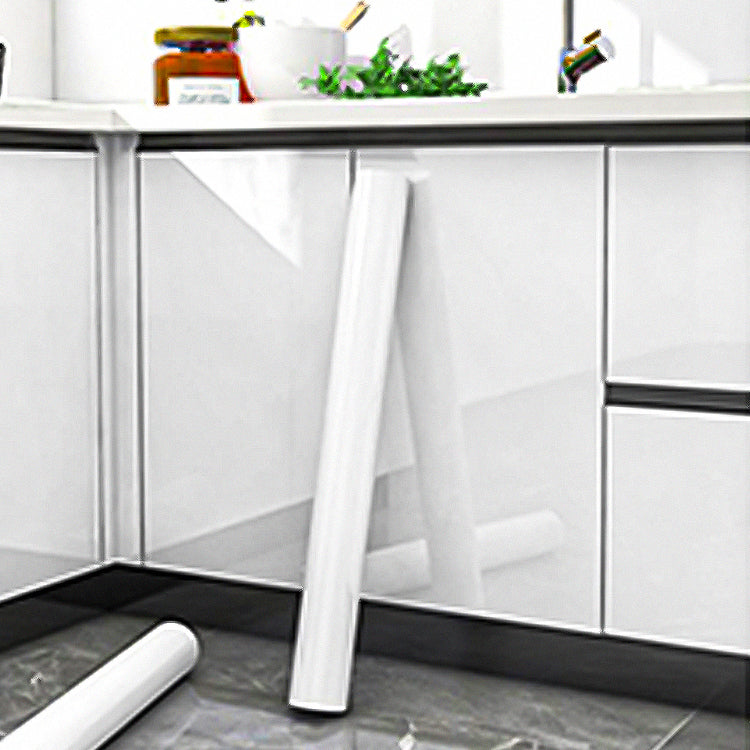 Modern Peel & Stick Field Tiles Plastic Wallpaper for Kitchen Backsplash