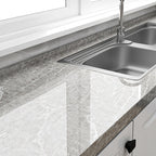 Modern Peel & Stick Field Tiles Plastic Wallpaper for Kitchen Backsplash