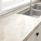 Modern Peel & Stick Field Tiles Plastic Wallpaper for Kitchen Backsplash
