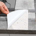 Modern Peel & Stick Field Tiles Plastic Wallpaper for Kitchen Backsplash