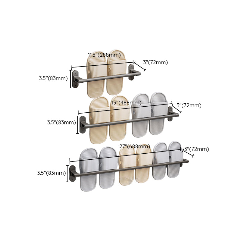 Metal Bathroom Accessories Set Drill and Screw Mount Bathroom Accessory Kit