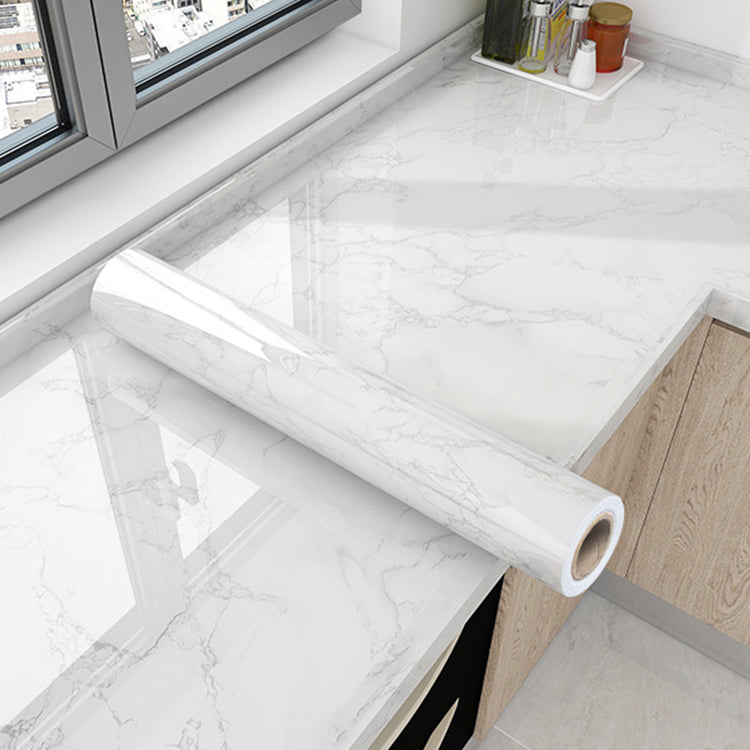 Modern Peel and Stick Back Wall PVC Rectangle Tile - Peel & Stick for the Kitchen