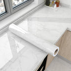 Modern Peel and Stick Back Wall PVC Rectangle Tile - Peel & Stick for the Kitchen