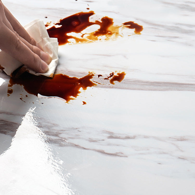 Modern Peel and Stick Back Wall PVC Rectangle Tile - Peel & Stick for the Kitchen