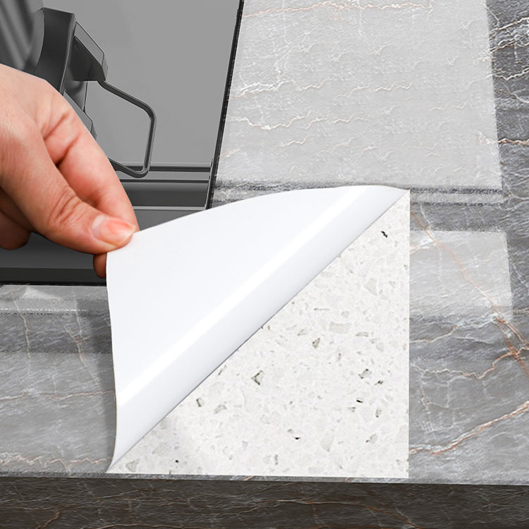 Modern Peel and Stick Back Wall PVC Rectangle Tile - Peel & Stick for the Kitchen