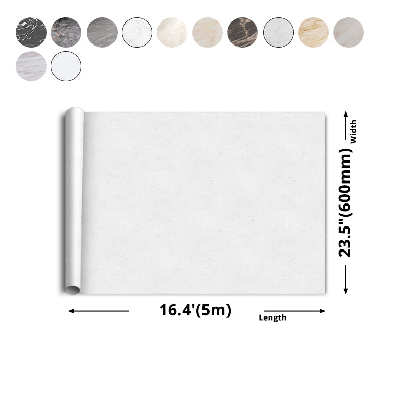 Modern Peel and Stick Back Wall PVC Rectangle Tile - Peel & Stick for the Kitchen