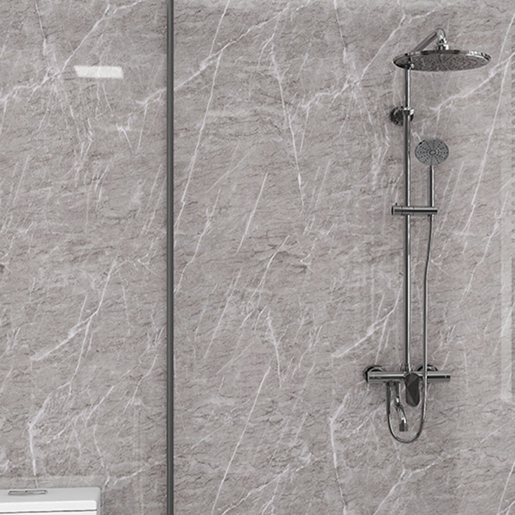 Modern Peel/Stick Splash Guard Tiles PVC Wallpaper for Bathroom Splash Protection