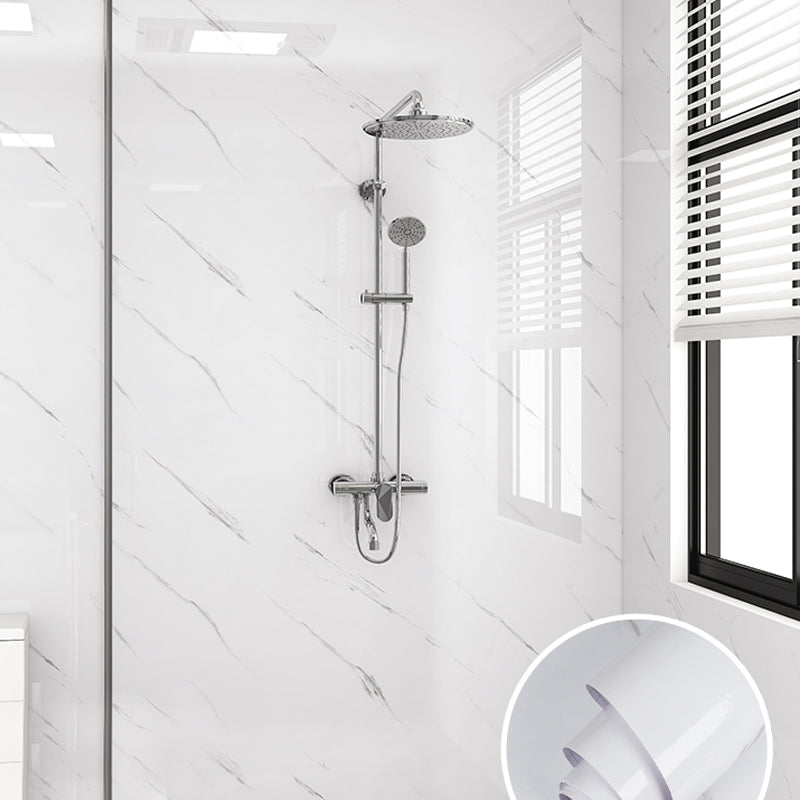 Modern Peel/Stick Splash Guard Tiles PVC Wallpaper for Bathroom Splash Guard