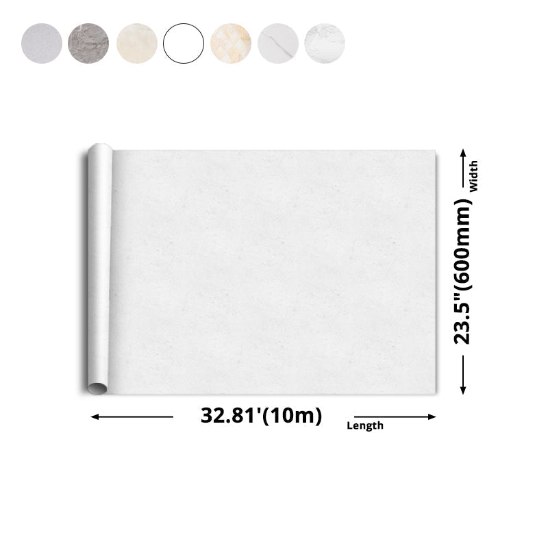 Modern Peel/Stick Splash Guard Tiles PVC Wallpaper for Bathroom Splash Protection