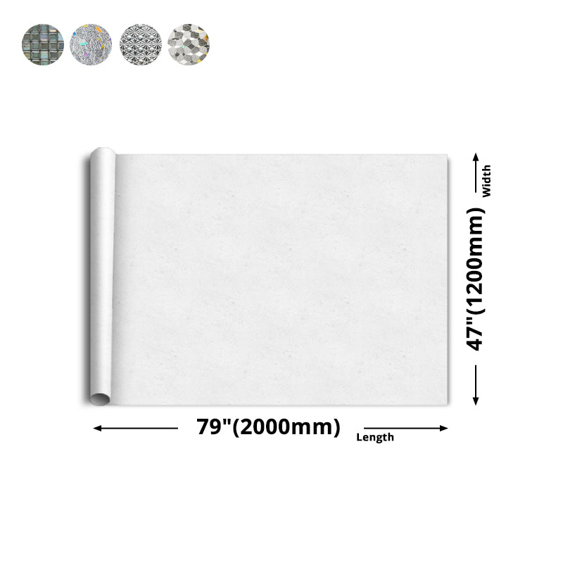 Modern Peel and Stick Back Wall PVC Mosaic Tile Wallpaper for Shower