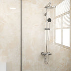 Modern Peel and Stick Splash Guard Wall Tile PVC Wallpaper for Shower