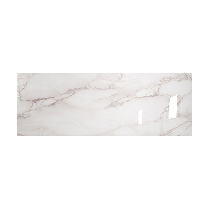 Modern Peel and Stick Splash Guard Wall Tile PVC Wallpaper for Shower