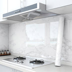 Modern Peel & Stick Field Tile PVC Rectangular Wallpaper for the Kitchen