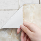 Modern Peel & Stick Field Tile PVC Rectangular Wallpaper for the Kitchen