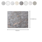 Modern Peel & Stick Field Tile PVC Rectangular Wallpaper for the Kitchen