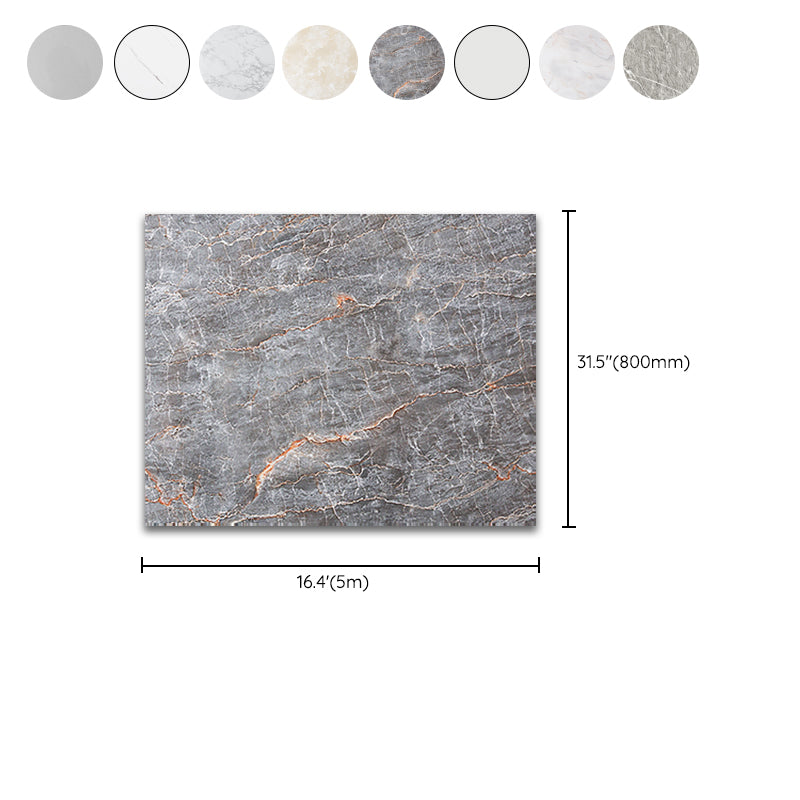 Modern Peel & Stick Field Tile PVC Rectangular Wallpaper for the Kitchen