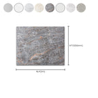 Modern Peel & Stick Field Tile PVC Rectangular Wallpaper for the Kitchen