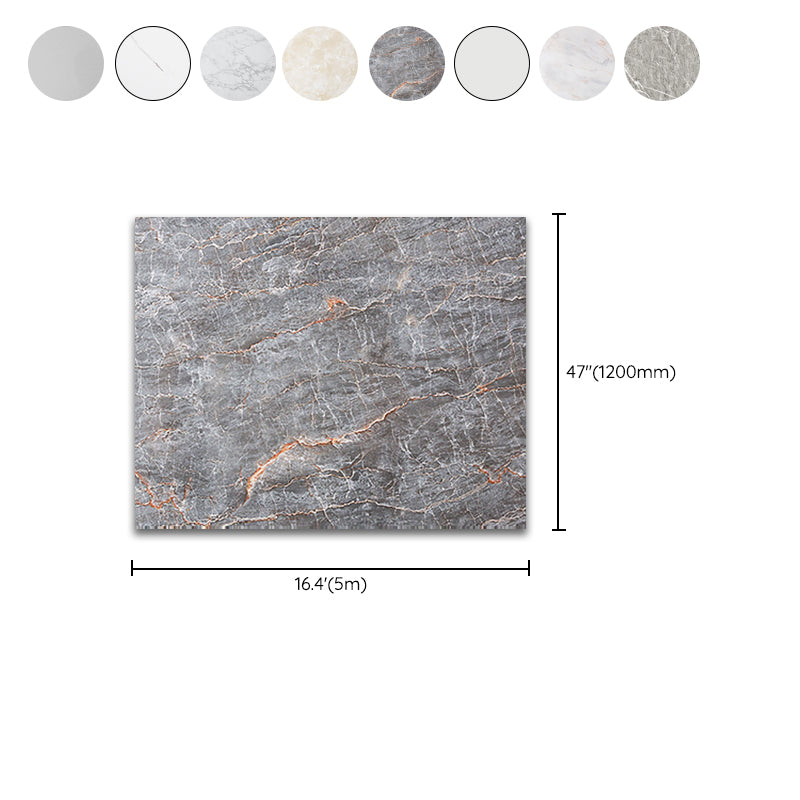 Modern Peel & Stick Field Tile PVC Rectangular Wallpaper for the Kitchen