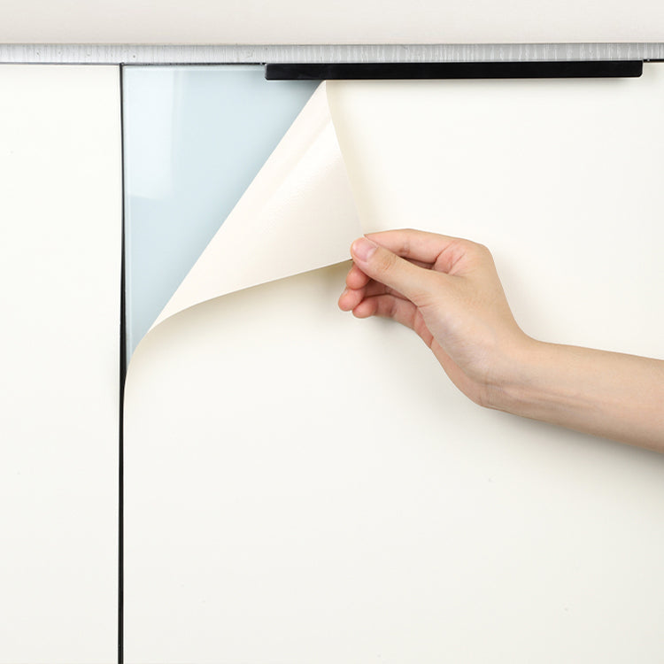 Modern Peel-and-Stick Wall Tile PVC Wallpaper for Kitchen and Bathroom