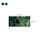 Mosaic tiles peel and attach tiles PVC backsplash peel and attach wall tiles in green