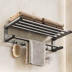 Modern Bathroom Accessories Set Adhesive Mount Bathroom Accessories Set