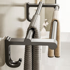 Modern Bathroom Accessory Set Adhesive Mount Bathroom Accessory Set