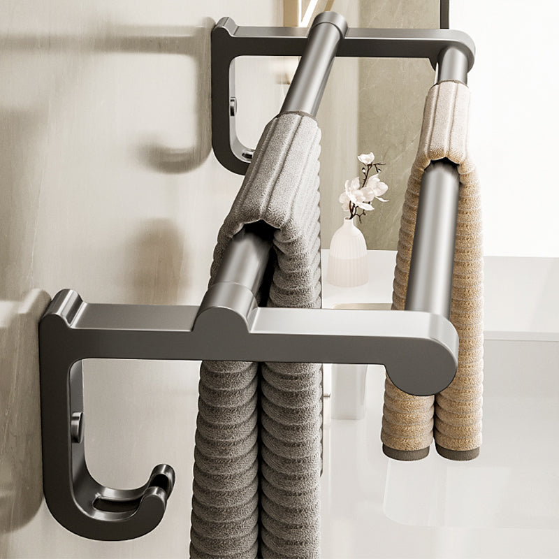 Modern Bathroom Accessory Set Adhesive Mount Bathroom Accessory Set