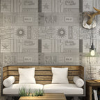 Peel and Stick Wall Ceiling 3D Embossed Wall Covering with Waterproof