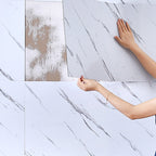 Modern Pearl Wall Bowls PVC Wall Access Panel for Peeling and Sticking for Bathroom and Kitchen