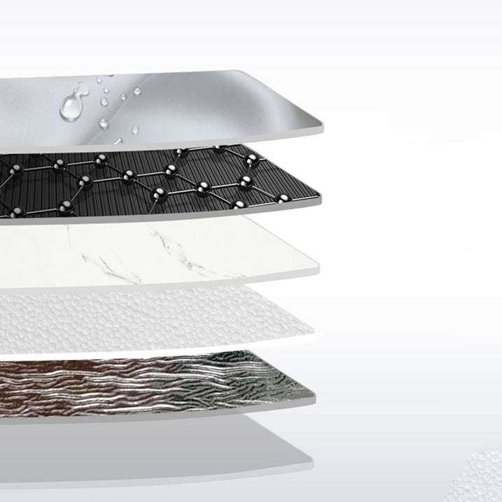 Modern Pearl Wall Bowls PVC Wall Access Panel for Peeling and Sticking for Bathroom and Kitchen