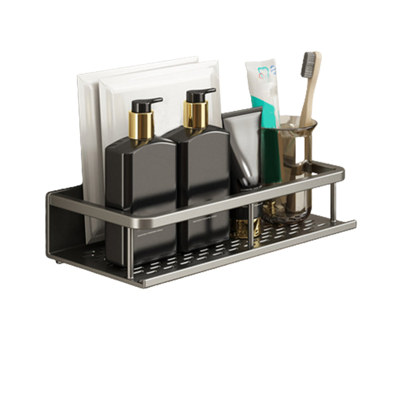 Minimalism Matte Metal Bathroom Accessory Set Modern Bathroom Rack