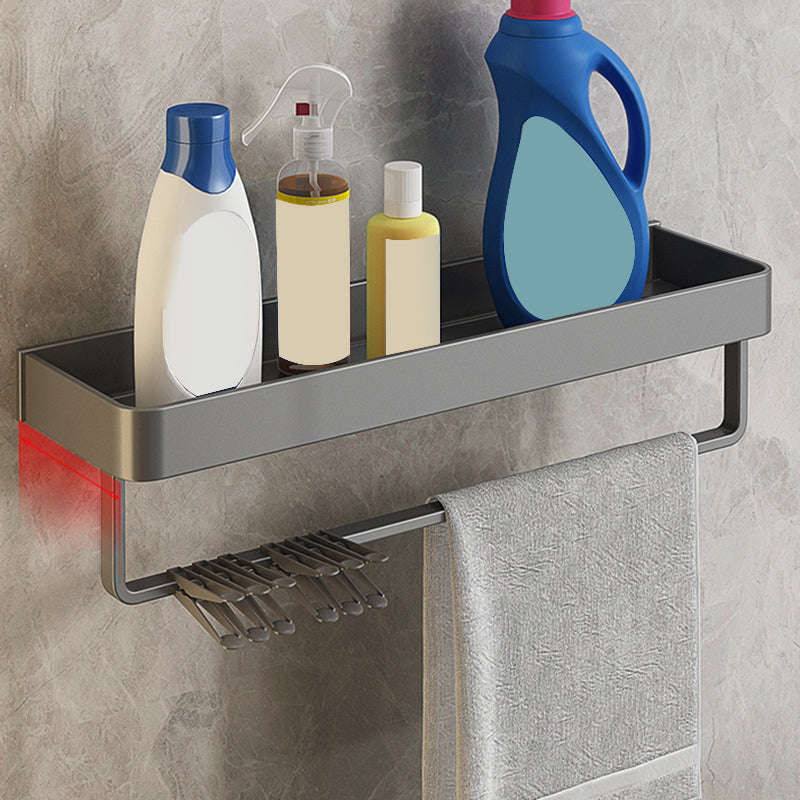 Minimalist Matte Metal Bathroom Accessory Set Modern Bathroom Shelf