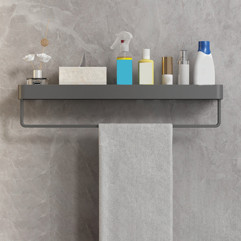 Minimalist Matt Metal Bathroom Accessory Set Modern Bathroom Shelf