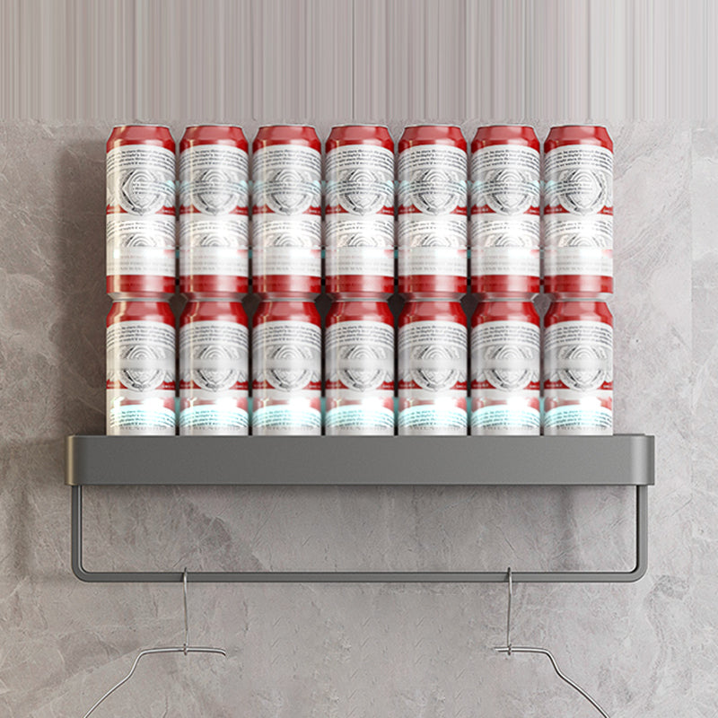 Minimalist Matte Metal Bathroom Accessory Set Modern Bathroom Shelf