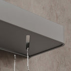 Minimalist Matt Metal Bathroom Accessory Set Modern Bathroom Shelf