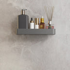 Minimalist Matte Metal Bathroom Accessory Set Modern Bathroom Shelf