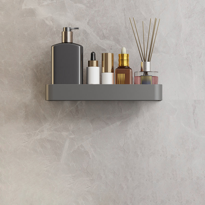 Minimalist Matte Metal Bathroom Accessory Set Modern Bathroom Shelf