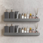 Minimalist Matt Metal Bathroom Accessory Set Modern Bathroom Shelf