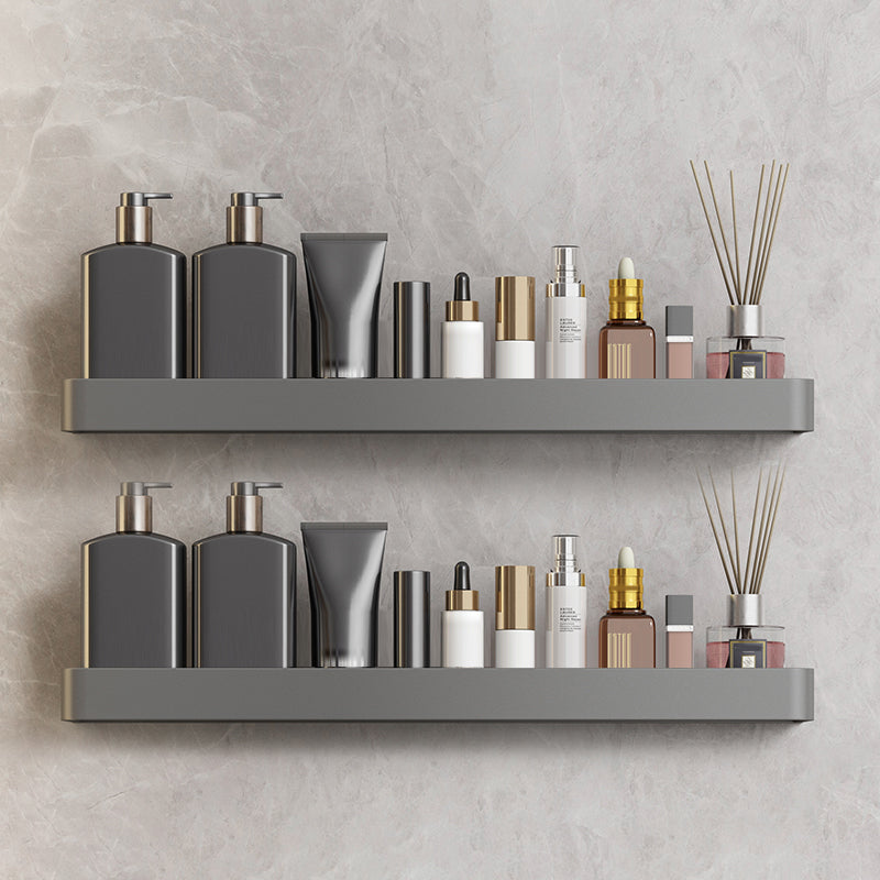 Minimalist Matt Metal Bathroom Accessory Set Modern Bathroom Shelf
