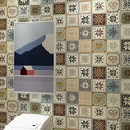 Modern Peel-and-Stick Wall Tile Mosaic Peel-and-Stick Tile