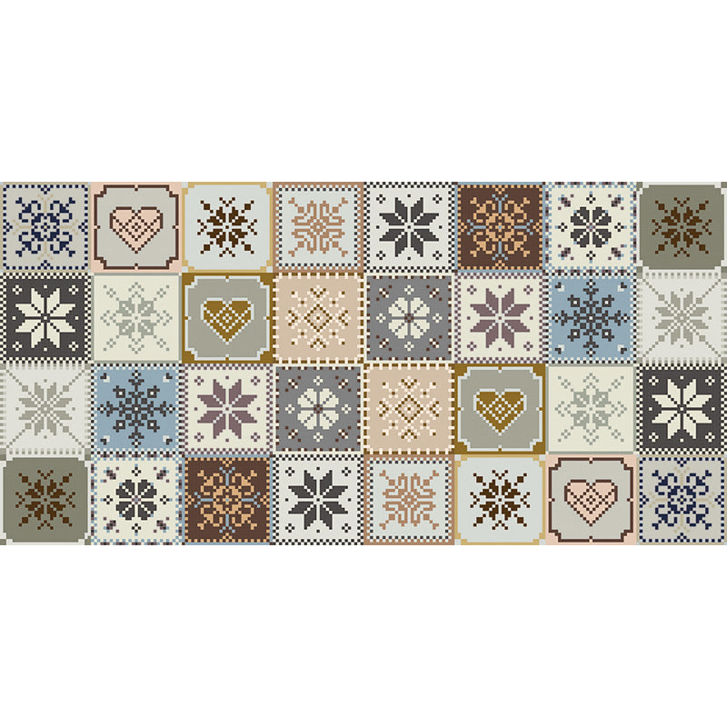 Modern Peel-and-Stick Wall Tile Mosaic Peel-and-Stick Tile