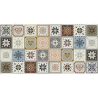 Modern Peel-and-Stick Wall Tile Mosaic Peel-and-Stick Tile