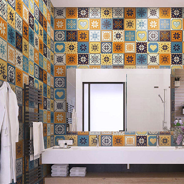 Modern Peel-and-Stick Wall Tile Mosaic Peel-and-Stick Tile