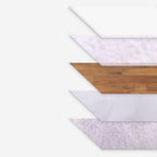 Waterproof PVC flooring wood look self-adhesive fire-resistant PVC flooring