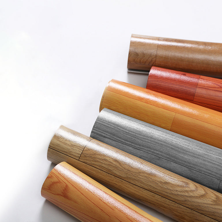 Waterproof PVC flooring wood look self-adhesive fire-resistant PVC flooring